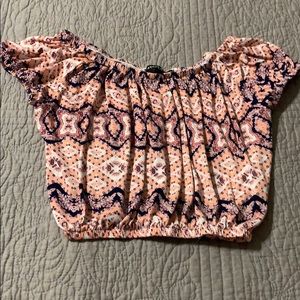 Printed Crop Top